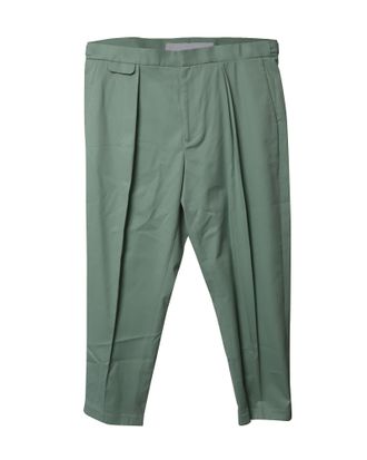 Equipment Unisex Relaxte Broek in Groene Lyocell