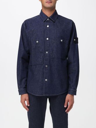 Stone Island Overshirt Research Denim Island