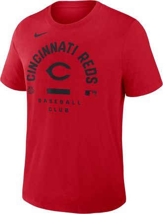 Nike Cincinnati Reds Authentic Collection Early Work Nike Mens Dri-FIT MLB T-Shirt in Red | 034J62QRED-HXK