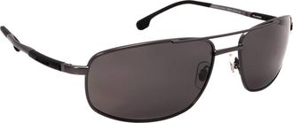 Carrera Polarized Grey Rectangular Mens Sunglasses CARRERA 8036/S 0R80/M9 62
