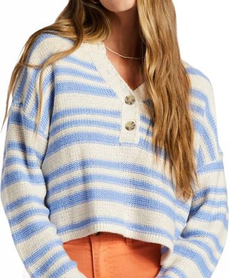 Billabong Make Way Sweater In Blue