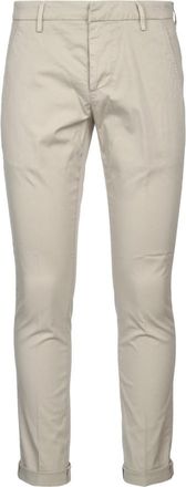 Dondup Beige Slim Chinos Pants