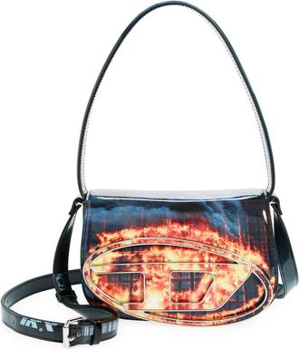 Diesel 1Dr Graphic Shoulder Bag in Movie Poster Multi at Nordstrom