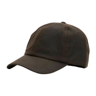 Barbour Wax Sports Cap - unisex - Accessoires - Bruin - Maat: ONE Size Katoen