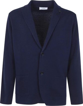 Lardini Hombre, Chaquetas, Azul, Talla: L