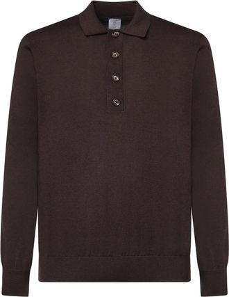 Eleventy Polo Shirts - Heren - Polos - Rood - M - Tops
