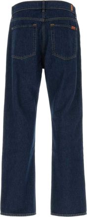 7 For All Mankind Mens Denim Jeans Blue Exterior: Cotton