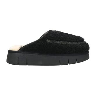Mou Slippers, female, Black, Size: 10 US Slippers