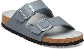 Birkenstock Womens Arizona Bs Triples Sandal In Grey