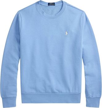 Ralph Lauren Hoodies & sweatvesten, Heren, Blauw, S, Katoen, Loopback Fleece Sweatshirt