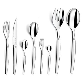 Lou Laguiole Cuberter&iacute;a 74 piezas Acero inoxidable Acero