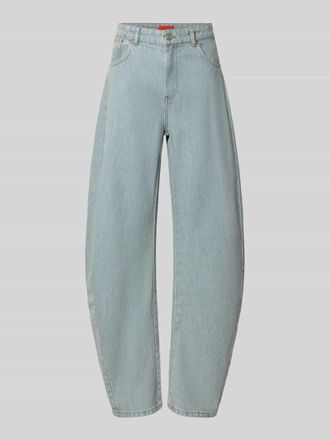 Max & Co. Barrel Fit Jeans mit Denim-Tasche Modell MCOCANTORE in Hellblau, Gr&ouml;&szlig;e 26