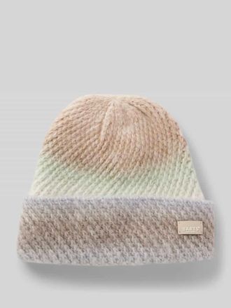 Barts Mütze mit Label-Patch in Taupe, Größe 1