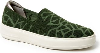 Dearfoams Sophie Slip-On Sneaker in Olive Print at Nordstrom Rack, Size 7.5