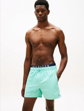 Tommy Hilfiger Double Waistband Mid Length Swim Shorts