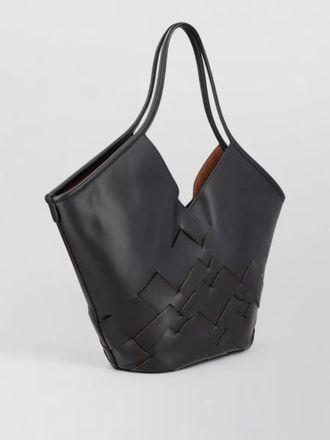 Hereu leather tote bag