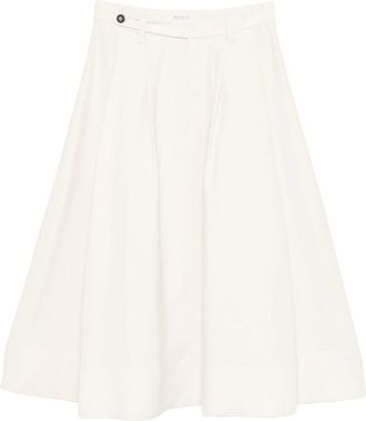 Brunello Cucinelli Monili-detail Midi Skirt