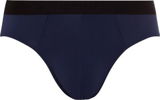Hanro Micro Touch Brief in Midnight Navy at Nordstrom, Size Xx-Large