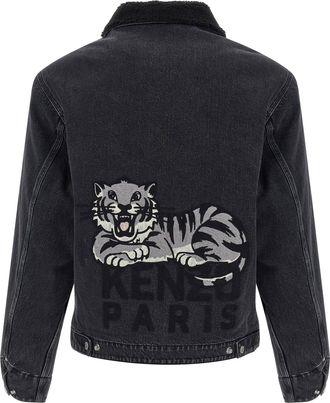 Kenzo Happy Tiger Jacket - Black