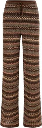 Marciano Suki Swtr Pant - Dames - Wijde Broeken - Bruin - XS - Broeken