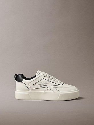 Calvin Klein Leren Signature Sneakers