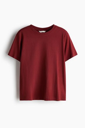 H&M T-Shirt aus Baumwolle - Red