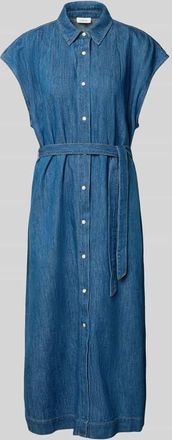 s.Oliver Red Label Regular Fit Jeanskleid aus reiner Baumwolle in Jeansblau, Gr&ouml;&szlig;e 44