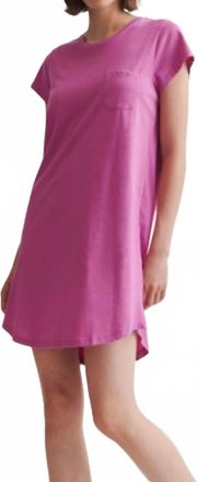 Skin Carissa Sleepshirt In Pink Agate