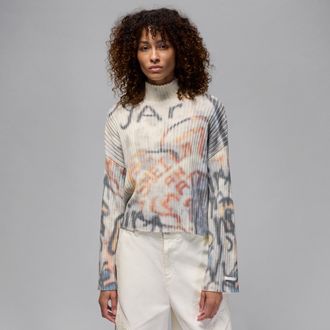 Nike Jordan Womens Air Jordan Sweater in White | HV0298-901