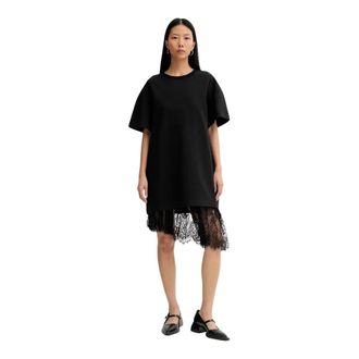 Munthe Vestido Camiseta Rose - Dresses - Mujer - Negro - S