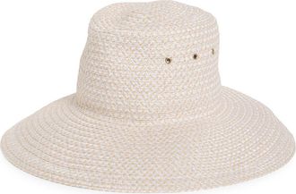Eric Javits Camp Jav Straw Hat in Cream at Nordstrom Rack