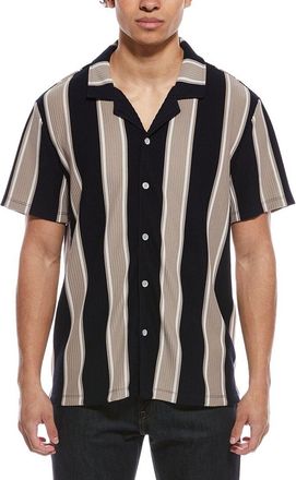 Magaschoni Button-Up Plisse Shirt