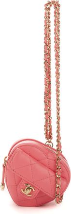 Chanel Heart Coin Micro Schoudertas