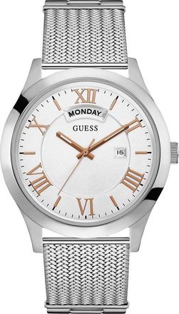 Guess W0923G1 Mens Metropolitan Watch - Silver - One Size