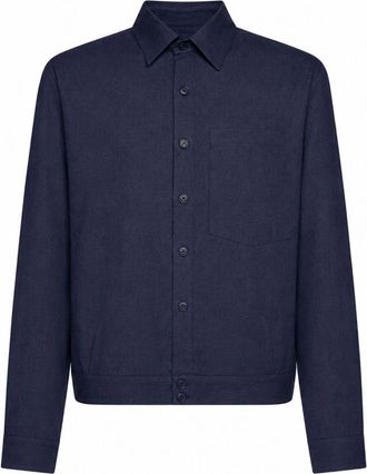 Costumein Shirts - Heren - Casual Overhemden - Blauw - L - Overhemden