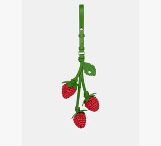 Kate Spade New York Charmed Strawberry Crochet Bag Charm