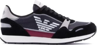 Emporio Armani X4X537 Xm 678 Sneaker - Heren - Sneakers - Grijs - 44 1/2 EU - Schoenen