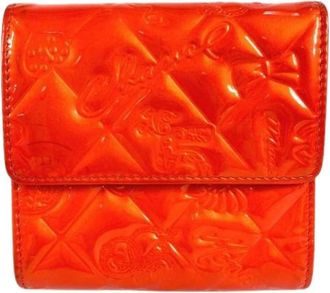 Chanel Pre-owned Wallets, female, Orange, Size: ONE SIZE Pre-owned Vintage Wallet