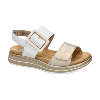 Remonte Schoenen, Dames, Wit, 38 EU, D1J53-80 Platte Sandaal