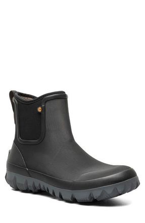 Bogs Arcata Waterproof Chelsea Boot in Black at Nordstrom, Size 13
