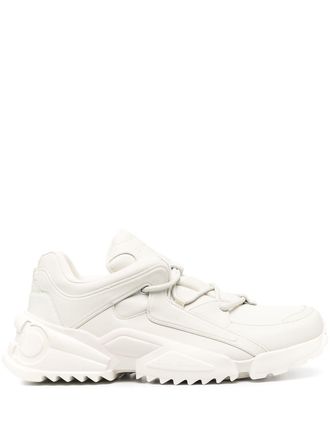 Ferragamo Gancini low-top sneakers - White