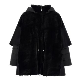 Moorer Dames, Jassen, Zwart, Maat: XS Wol