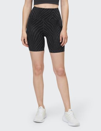 Venice Beach Funktionstights VENICE BEACH TIGHTS SHORTS GLENDALE, Damen, Gr. XL (44), N-Gr, aop new skin, Obermaterial: 83% Polyester, 17% Elasthan, Hosen Funktion