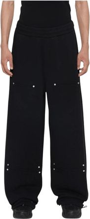 44 Label Group Monk Trainingsbroeken - Heren - Sweatpants - Zwart - L - Katoen - Broeken
