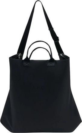 A.P.C. Backstage Crossbody - Heren - Shoppers - Zwart - ONE Size - Nylon - Tassen