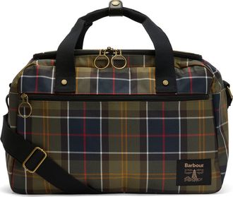Barbour Torridon Tartan Flight Holdall Duffle Bag in Classic Tartan at Nordstrom