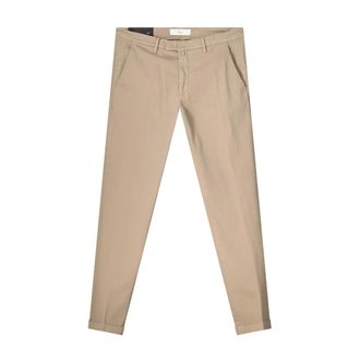 BRIGLIA 1949 Chino broek - Heren - Broeken - Bruin - Maat: 3XL Katoen
