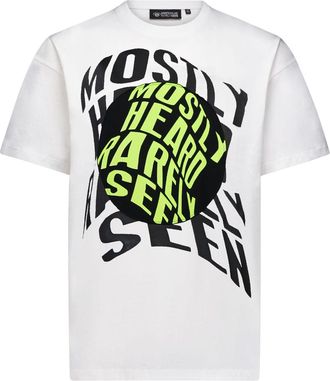 Mostly Heard Rarely Seen logo-print cotton T-shirt - men - Cotton - M - White
