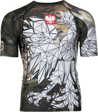 OEM Camiseta De Manga Corta Para Hombre, Camuflaje Polonia, Talla 2xl