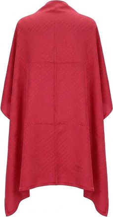 Givenchy Womens Red Silk Foulard Accessory